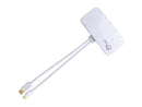 SIIG JU-H30212-S1 MiniDP Video Dock wUSB 3.0 Wht