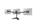 SIIG Articulated Freestanding Triple Monitor Desk Stand - 13"-27"