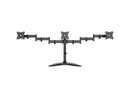 SIIG Articulated Freestanding Triple Monitor Desk Stand - 13"-27"