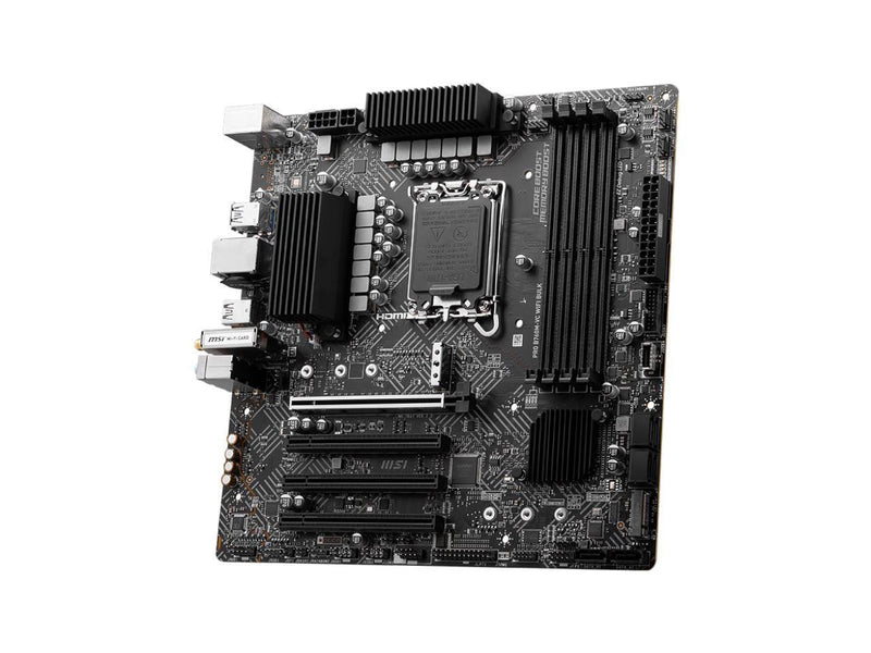MSI B760M-VC WIFI BULK Gaming Desktop Motherboard - Intel B760 Chipset - Socket