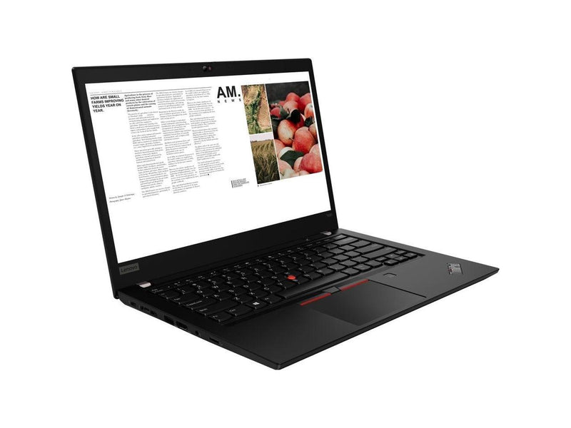Lenovo ThinkPad T490 14" 16GB 256GB SSD Core i5-8365U 1.6GHz WIN11P, Black
