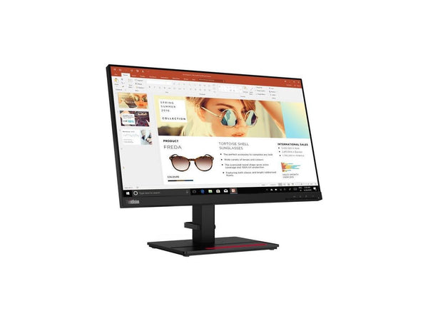 Lenovo ThinkVision P24h-2L 23.8" WQHD WLED LCD 60Hz Monitor - 16:9 - Raven Black