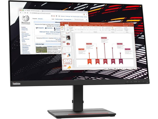Lenovo ThinkVision S24e-20 24" (23.8" Viewable) Full HD 1920 x 1080 WLED LCD