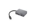 Lenovo USB-C 4-in-1 Travel Hub Gen2, Multiport Adapter for HDMI, VGA, USB 3.1,