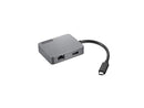 Lenovo USB-C 4-in-1 Travel Hub Gen2, Multiport Adapter for HDMI, VGA, USB 3.1,