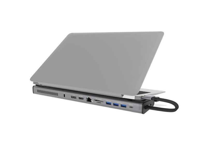 J5create Blace/Grey JCD552 M.2 NVMe USB-C Gen 2 Docking Station