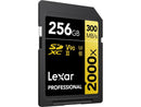 Lexar 256GB Professional 2000x UHS-II SDXC Memory Card