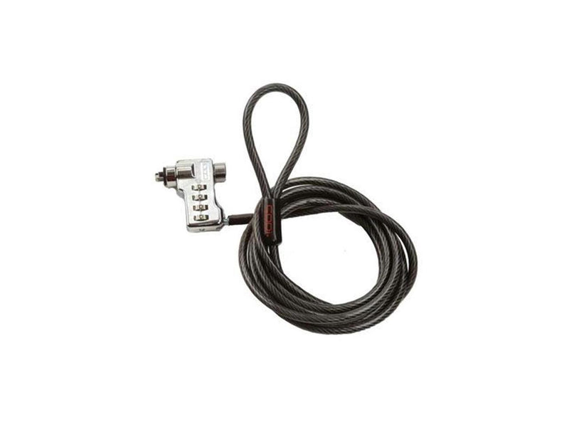 Codi 4 Digit Combination Cable Lock - 4-digit - Steel, Galvanized Steel - 6 ft