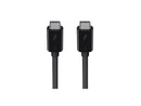 Belkin Components F2CD084BT0.5MBK 0.5M 40Gbits Black Thunderbolt Cable
