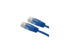 4XEM 4XC5EPATCH50BL 50 ft. Cat 5E Blue Molded RJ45 UTP Patch Cable