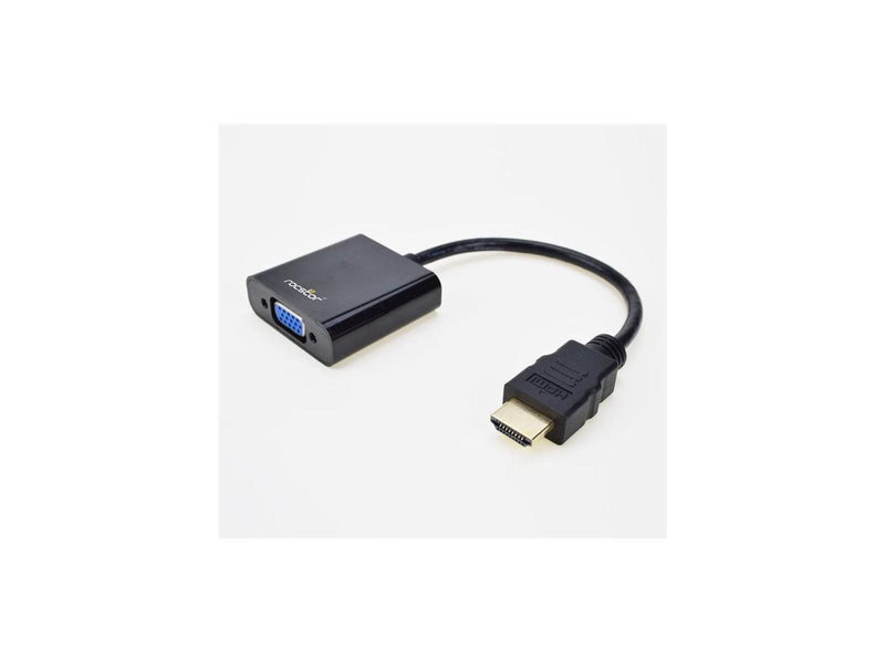 Rocstor Premium Hdmi To Vga + 3.5Mm Audio Adapter