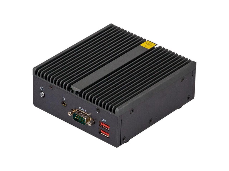 GigaIPC QBiX-EHLA6412-A1 Elkhart Lake J6412 Quad Core Fanless Mini PC, Dual LAN,