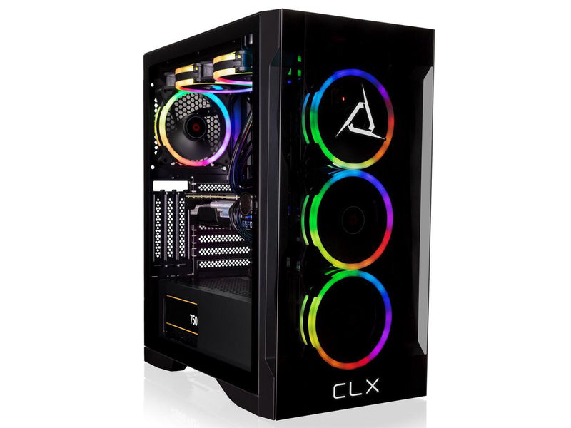 CLX SET Gaming Desktop - Liquid Cooled Intel i7 13700KF 3.4GHz 16-Core