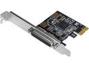 SIIG Legacy and Beyond Series 1 Port Single Parallel PCIe Card - Supports
