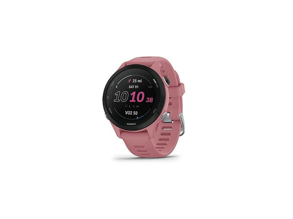 Garmin Forerunner® 255S, Smaller GPS Running Smartwatch, Light Pink