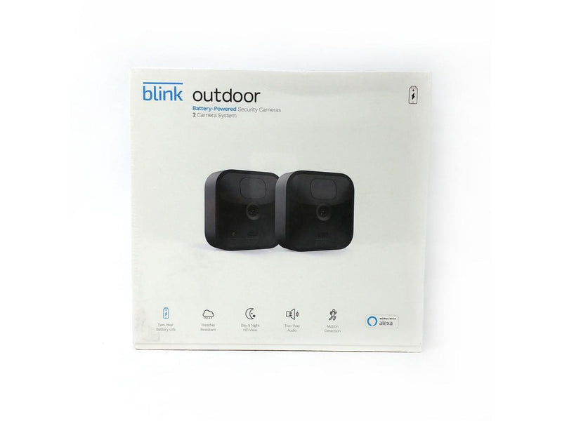 Blink Outdoor - wireless, weather-resistant HD security camera, two-year battery