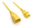 Nippon Labs 14 AWG IEC320 C13/C14 Power Extension Cable, SJT, 15A/250V,