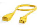 Nippon Labs 14 AWG IEC320 C13/C14 Power Extension Cable, SJT, 15A/250V,