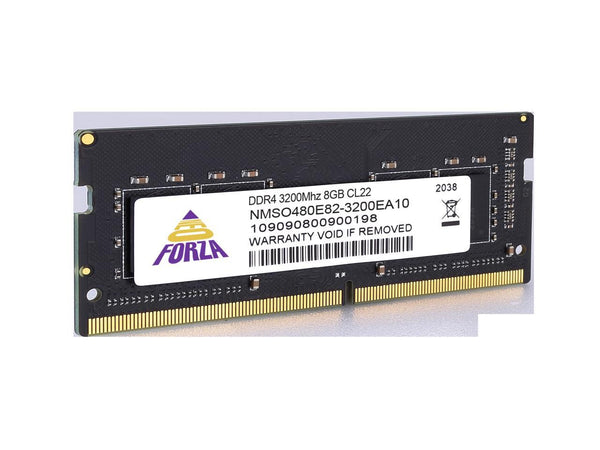 Neo Forza Plug-n-Play 8GB DDR4 3200 (PC4 25600) 260-Pin SODIMM Notebook Memory