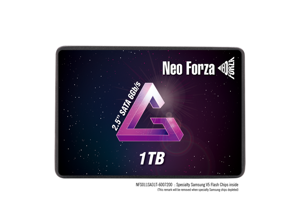Neo Forza NFS01 2.5" 1TB SATA III V-NAND 560MB/s Read, 510MB/s Write Internal