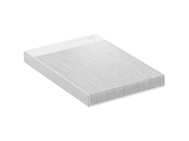 Seagate Backup Plus Ultra Touch 2TB External Hard Drive Portable White USB-C USB