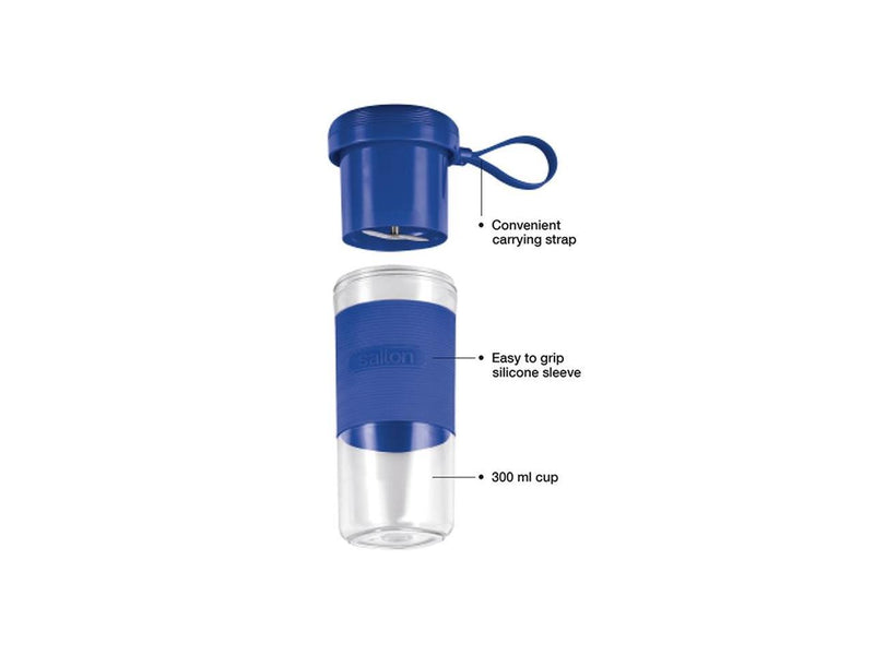 Salton - Rechargeable Portable Blender, 300ml Capacity