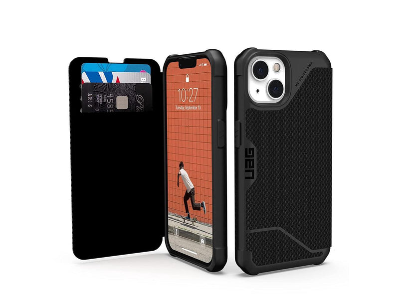 UAG iPhone 13 Case [6.1-inch screen] Flip Folio Cover with Card Slots and