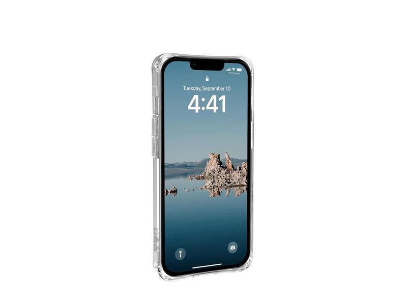 UAG Designed for iPhone 14 Case Clear Ice 6.1" Plyo Built-in Magnet Compatible