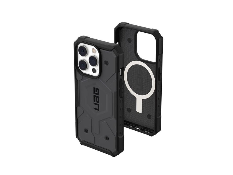 UAG Designed for iPhone 14 Pro Case Silver 6.1" Pathfinder Built-in Magnet