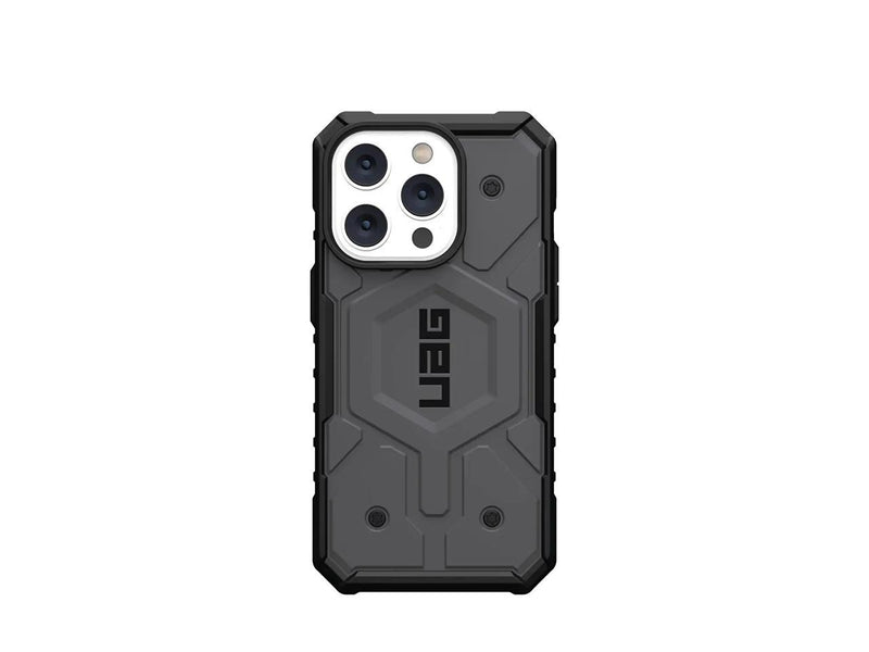 UAG Designed for iPhone 14 Pro Case Silver 6.1" Pathfinder Built-in Magnet
