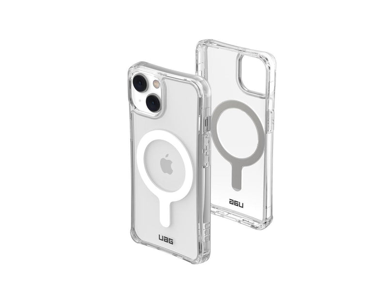 UAG Designed for iPhone 14 Case Clear Ice 6.1" Plyo Built-in Magnet Compatible