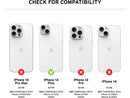 UAG Designed for iPhone 14 Plus Case Clear Ice 6.7" Plyo Built-in Magnet