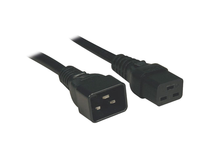 3Ft Power Cord Extension Cable C19 To C20 Heavy Duty 15A 14Awg