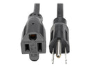 Tripp Lite Standard Power Extension Cord, 13A, 16 AWG (NEMA 5-15P to NEMA