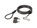 Rocbolt R20 Slim Laptop Security Cable w/ Key Lock & 2 Keys 10mm Lock Head