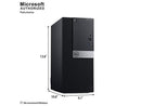 Dell OptiPlex 7060 Tower Desktop PC Intel Core i7-8700 3.20 GHz 16GB RAM 512GB