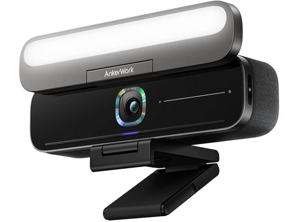 AnkerWork B600 Video Bar with Video Conference Camera and Built-in Light, AI