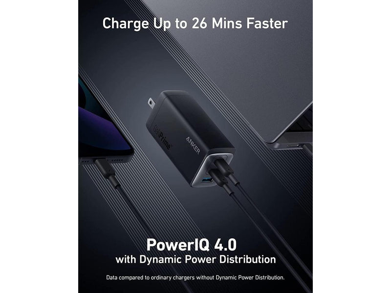 Anker USB C Charger, Anker 737 Charger GaNPrime 120W, PPS 3-Port Fast Compact