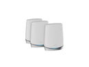 Netgear RBK753-100NAS Orbi Tri-Band WiFi 6 Mesh System, 4.2Gbps, Router + 2