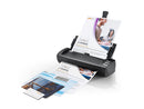 Plustek AD480 - Compact Desktop Scanner for Doc and Card, Fast Scan Speeds with