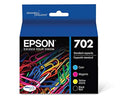 Epson Durabrite Ultra 702 Ink Cartridge - Black Cyan Magenta Yellow