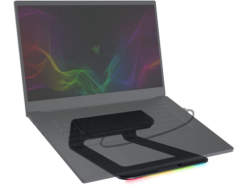 Razer Laptop Stand Chroma: Customizable Chroma RGB Lighting - Ergonomic Design -