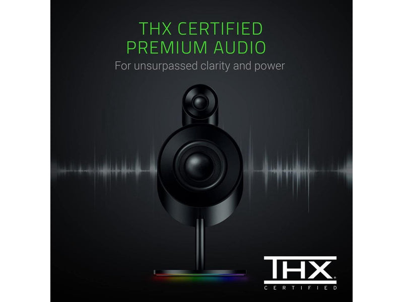 Razer Nommo Pro: THX Certified Premium Audio - Dolby Virtual Surround Sound -