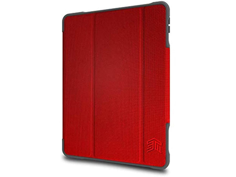 STM Dux Plus Duo, Ultra-Protective case for Apple iPad 7th Gen - Red