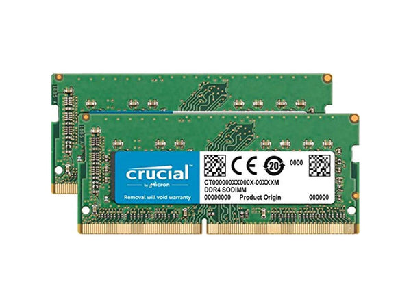 Crucial 64GB (2 x 32GB) DDR4 2666 (PC4 21300) Unbuffered Memory for Apple Model