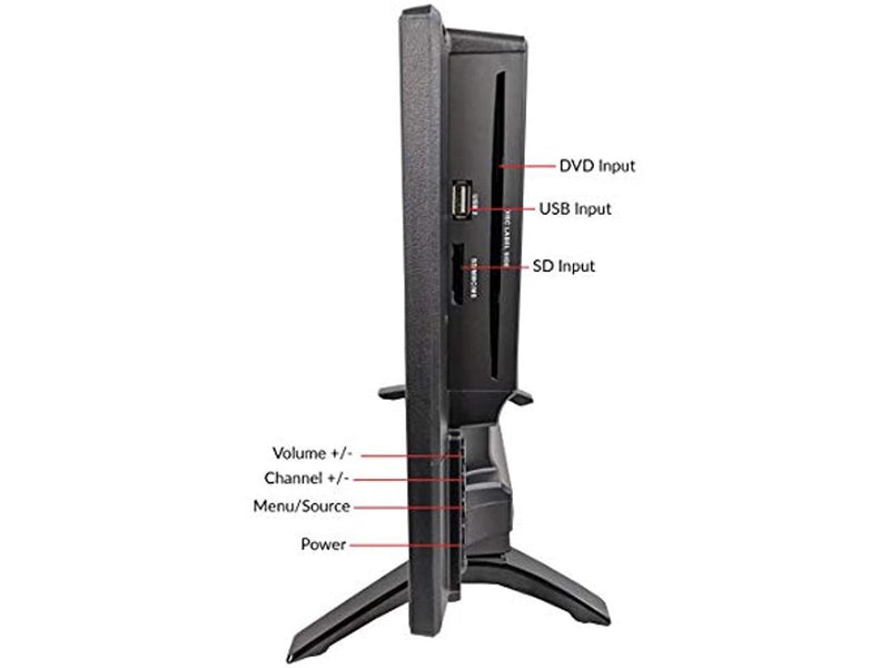 Supersonic SC2412 24 inch 1080p LED TV with DVD Player