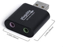 Plugable USB Audio Adapter with 3.5mm Speaker-Headphone and Microphone Jack, Add
