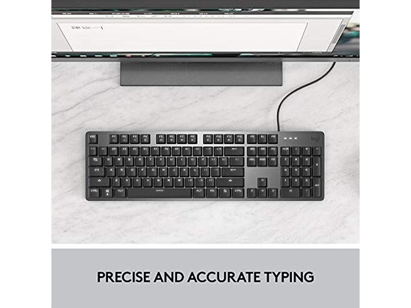 Logitech K845ch Mechanical Illuminated Keyboard, Cherry MX Switches, Strong