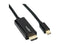 Rocstor Y10C196-B1 6Ft Mini Displayport To Hdmi M/M 4Kx2K 30Hz Cable Black