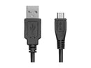 ROCSTOR Y10C110-B1 2M USB A TO MICRO B USB M/M